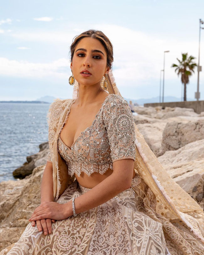 sara ali khan silver dress Just Sara Ali Khan casually stealing the spotlight