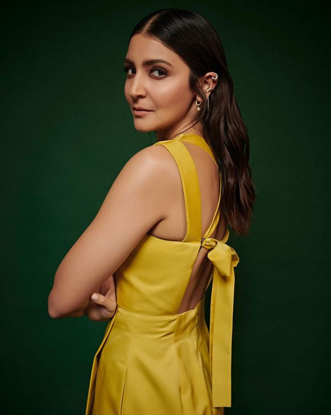 open lace back dress Anushka Sharma in custom Masuma – Mahima Mahajan main image 1