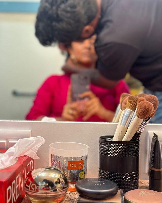 Anasuya Gets Ready For Pushpa 2 Again! Anasuya Gets Ready For Pushpa 2 Again!