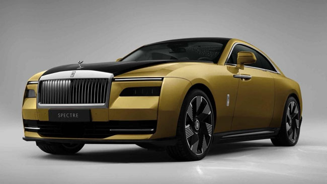 Luxury Car Manufacturer Rolls Out First EV!