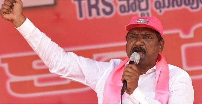 MLA begins chant of Om KCR to get party ticket