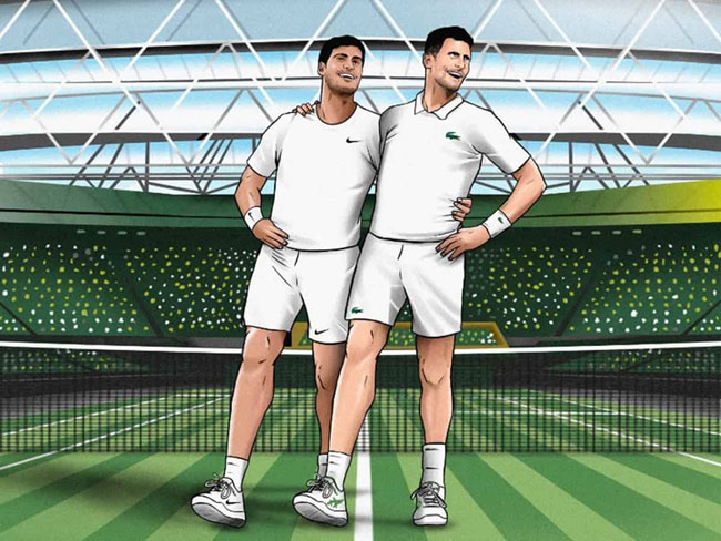 Oldest Tennis Tournament Promoted In Naatu Naatu Fashion!